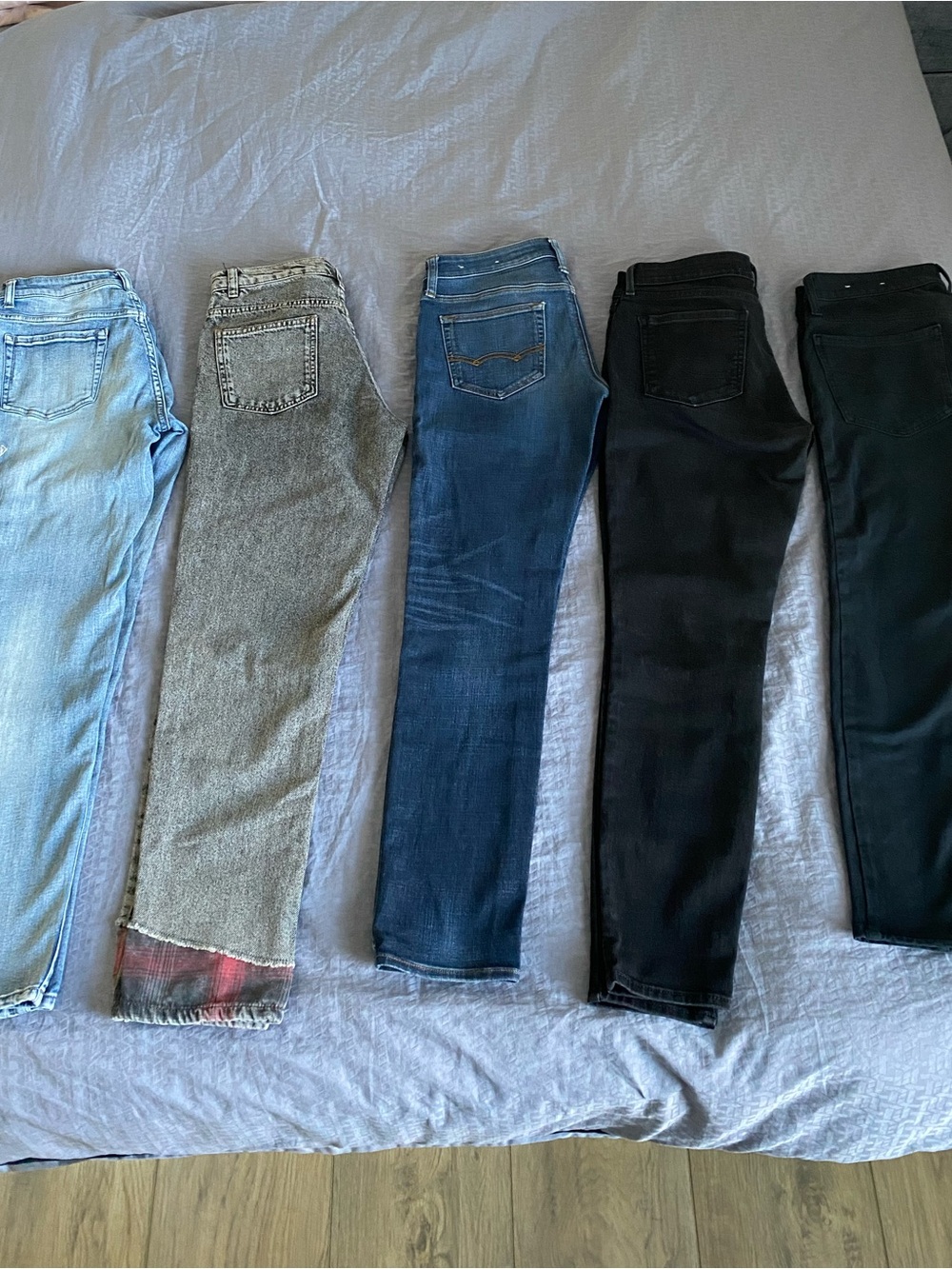 5 jeans bundle - size 26/28